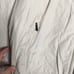 Perry Ellis Lightweight Harrington Jacket Long Sleeves Stand Collar Ivory Medium