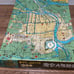 National Treasure Osaka Map 1000 Piece Jigsaw Puzzle - Edo Period Osaka Map