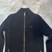 Lauren Ralph Lauren Mens Cardigan Size L Sweater Zipper Rib Knit Black
