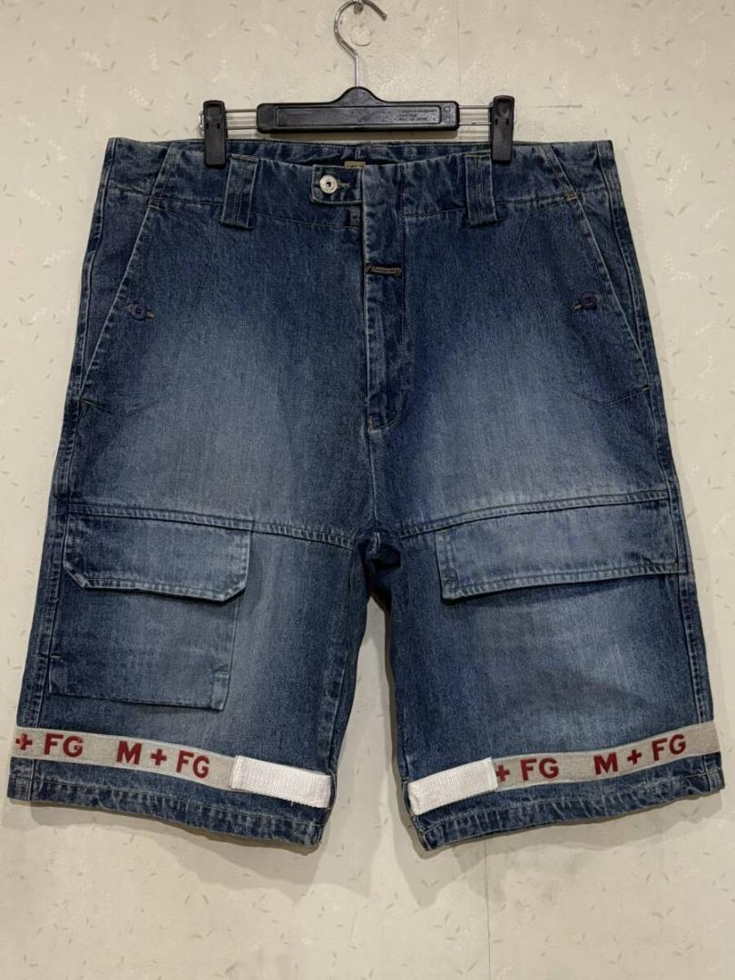Marithe Francois Girbaud Shuttle Half Short Denim Pants