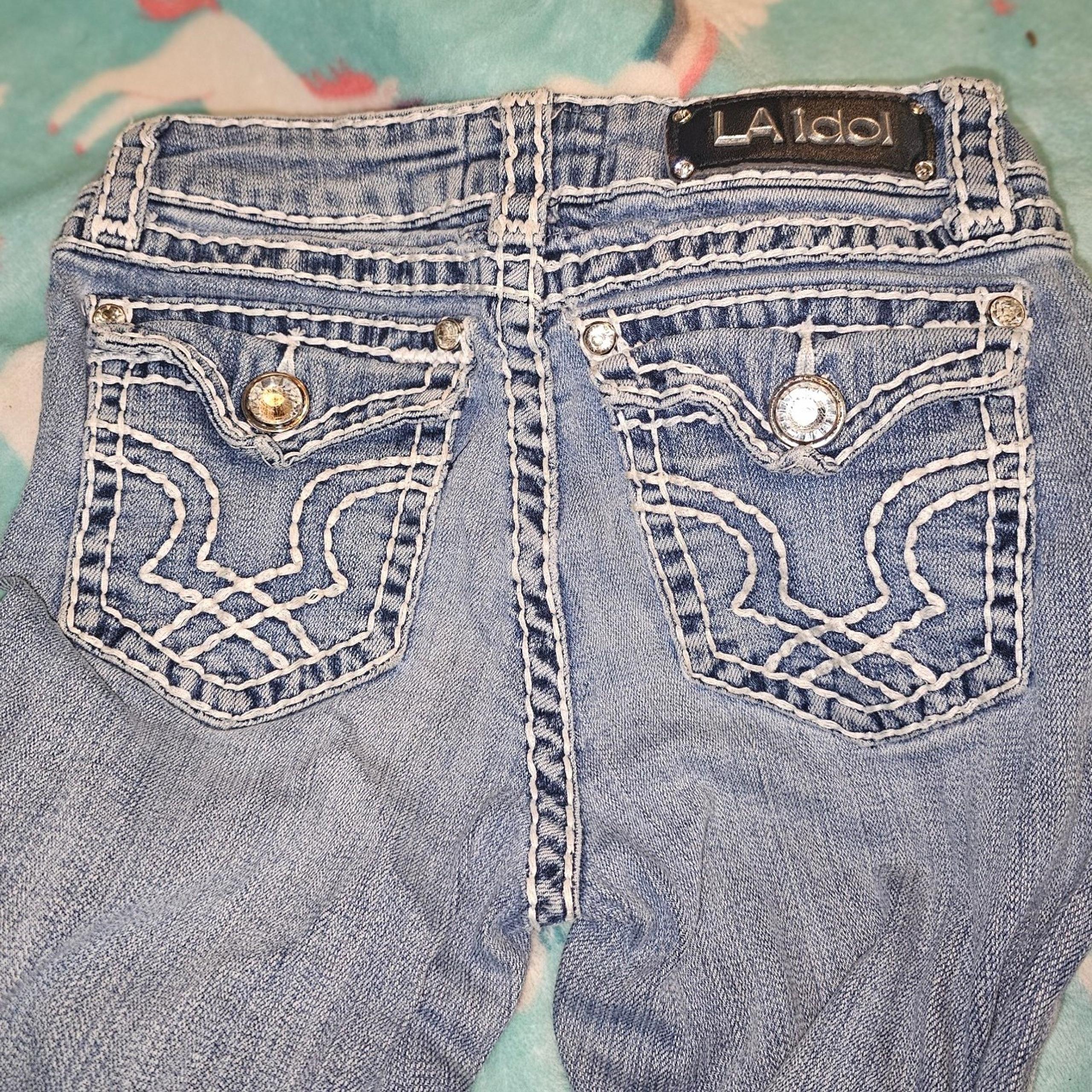 Girls La Idol jeans size 12