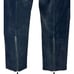 Siena Studio Pants Women 10 Black Suede Leather Zipper Accents Straight Leg