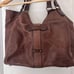 Large frye leather bag