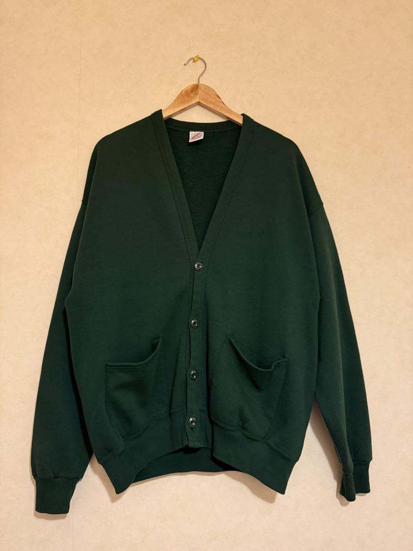 Jerzees Sweat Cardigan 90s