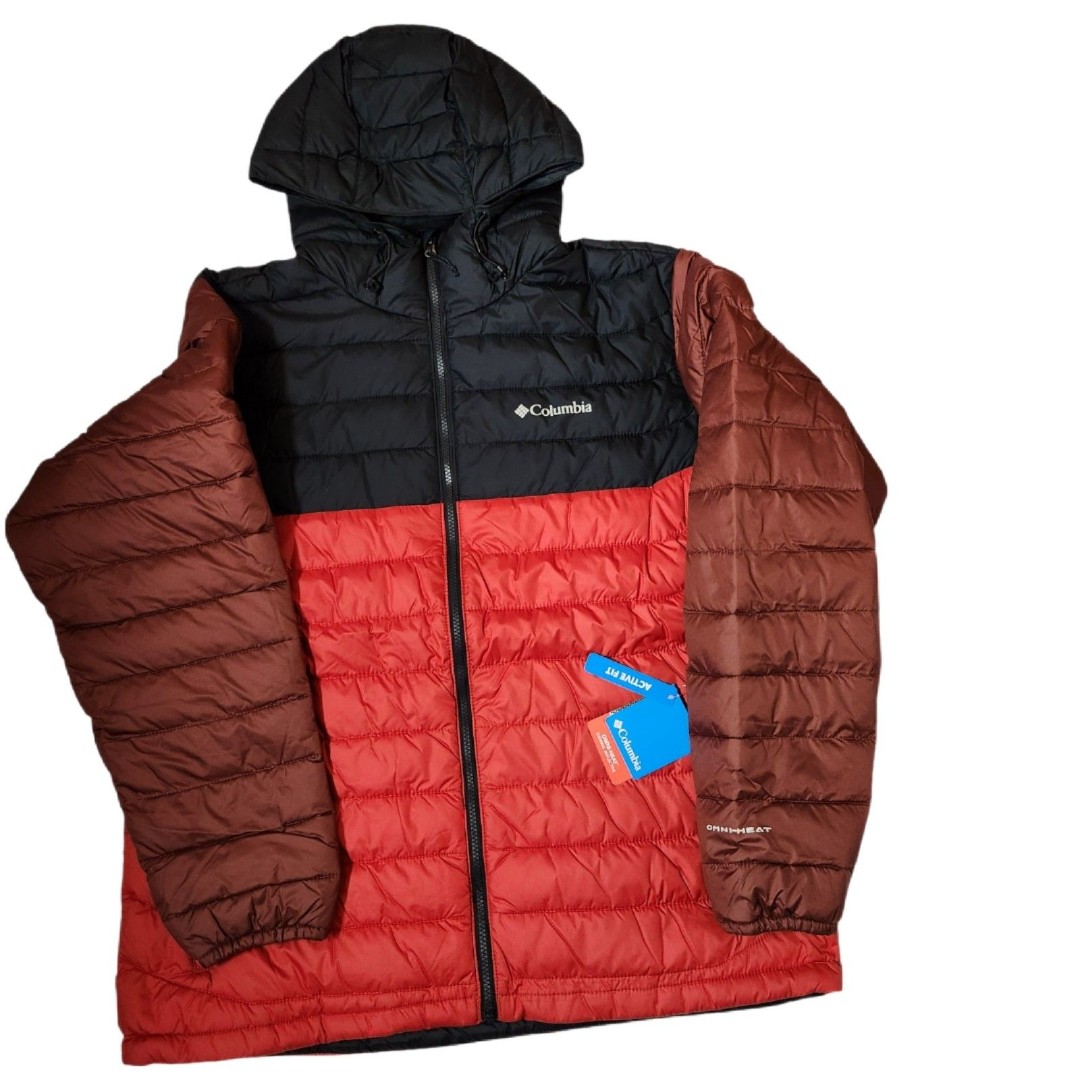 Columbia Powder Lite II hooded jacket mens XL