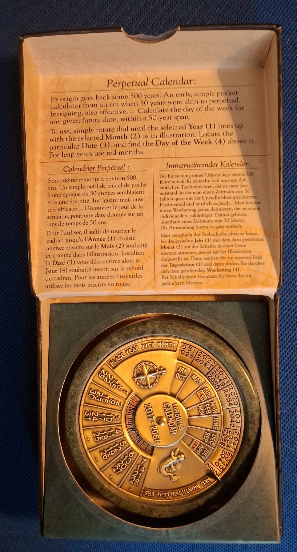 Authentic Models, 50 Year Calendar