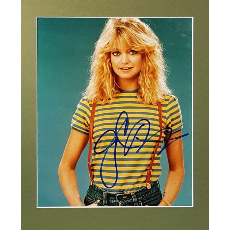 Goldie Hawn Signed Autographed 8x10