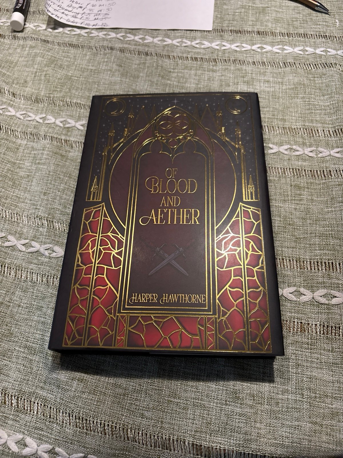 Of Blood and Aether by Harper Hawthorne (Fabled Co)