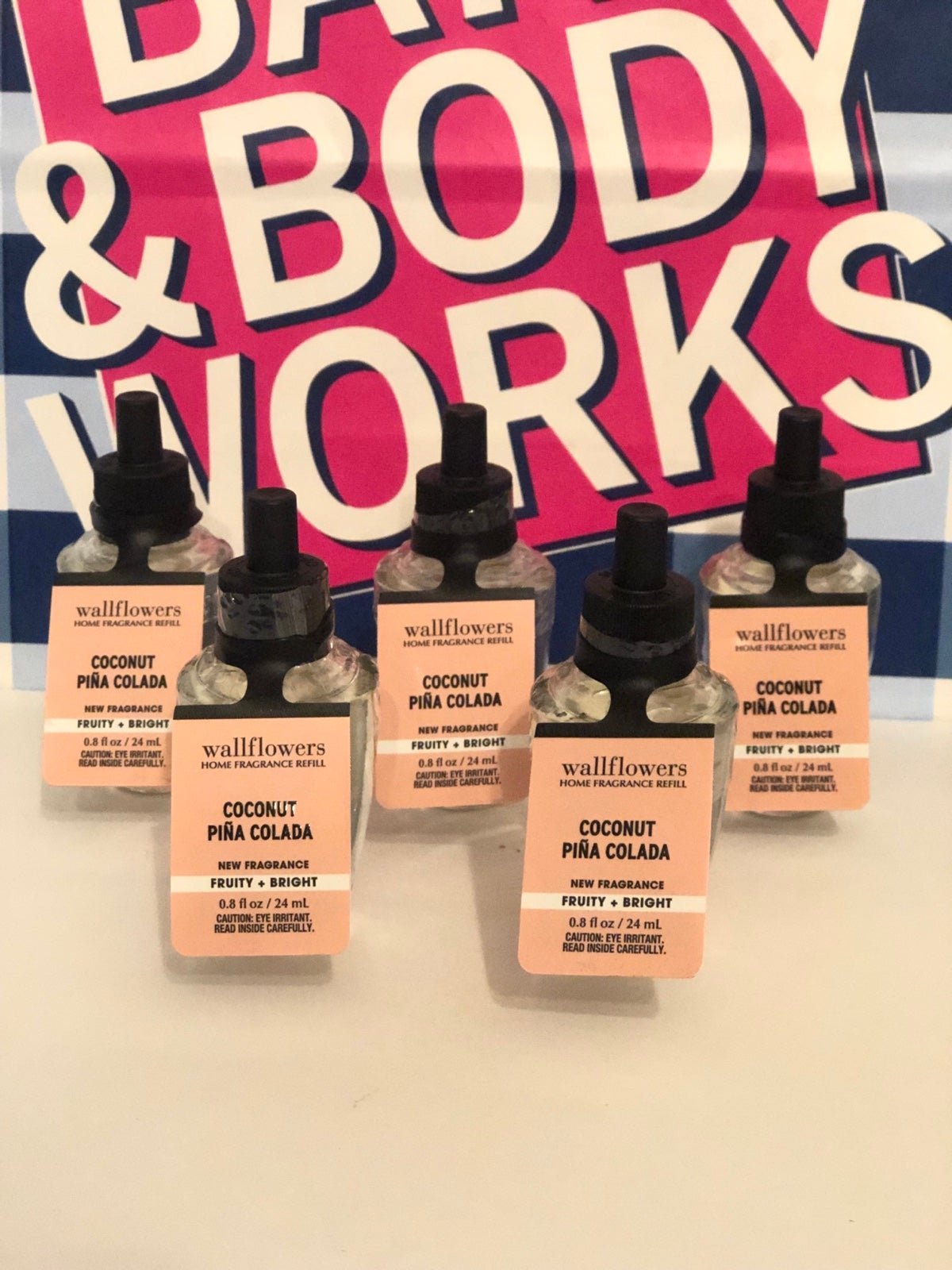 Bath & Body Works Coconut Pina Colada Wallflowers Fragrance Refills