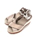 Sorel Joanie II Leather Wedge Sandals 11 Tan Suede Espadrilles Tie Travel Resort