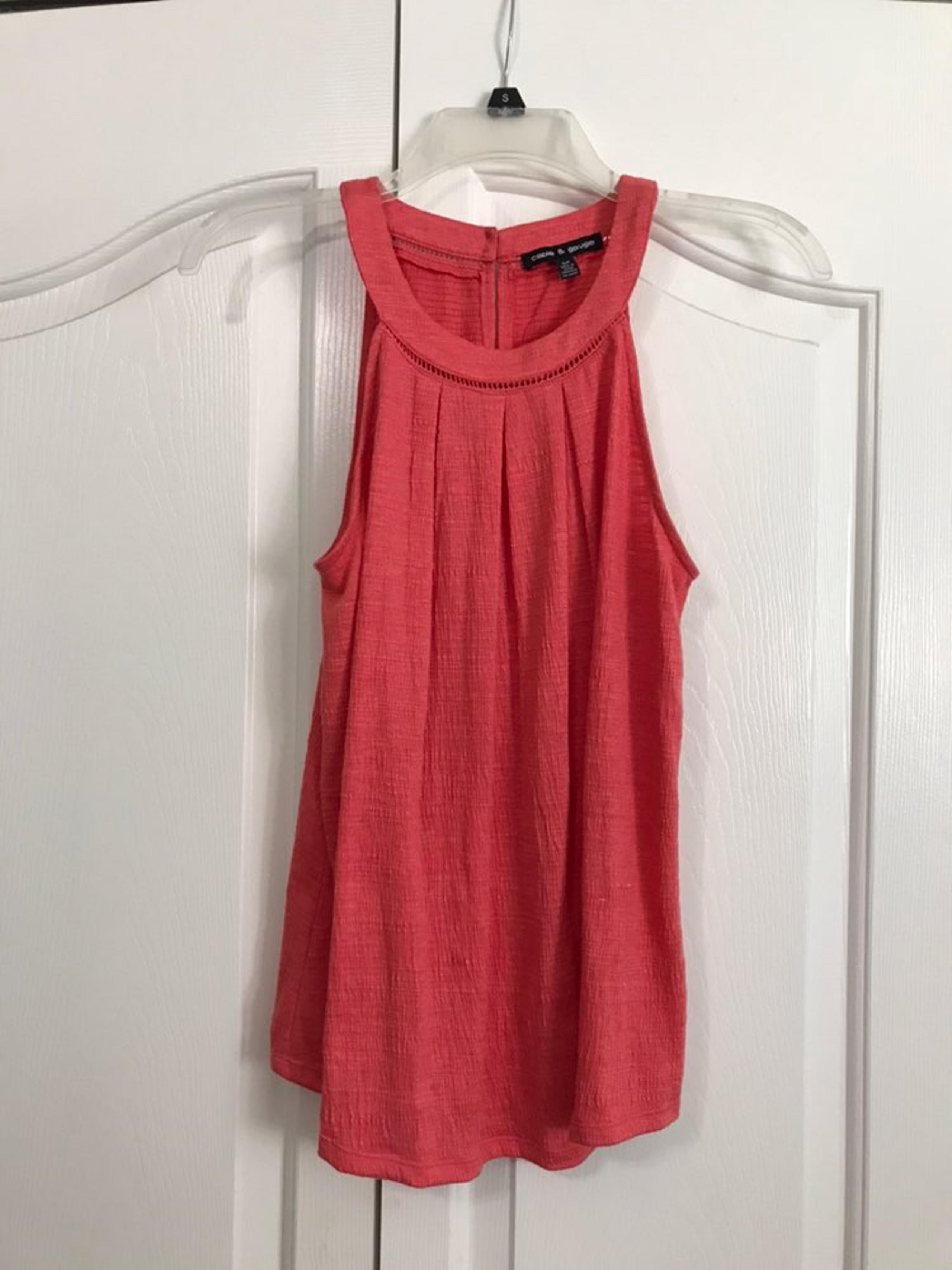 Pink Halter Tank