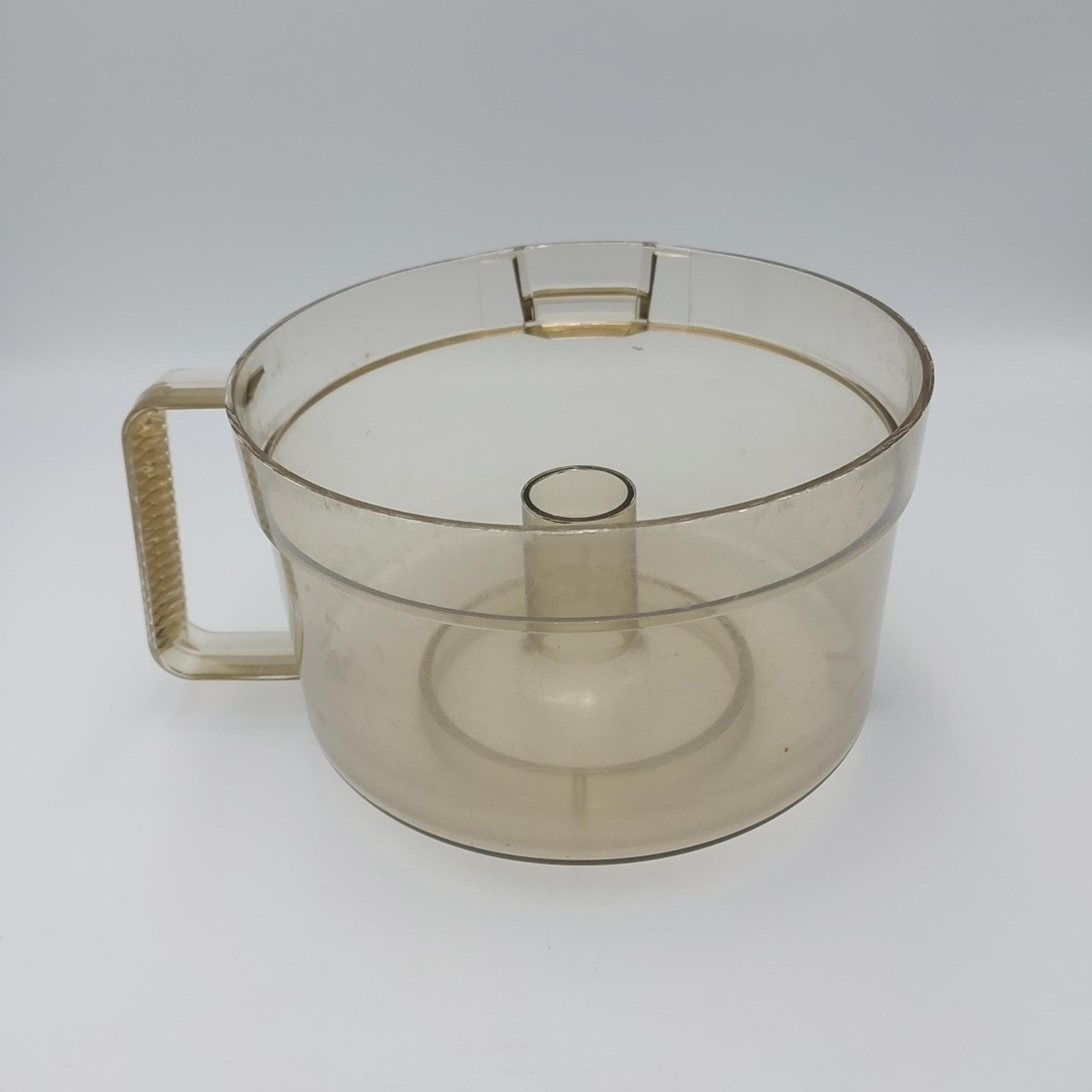 Vintage General Electric GE Food Processor D3FP1B Replacement Part Plastic Bowl