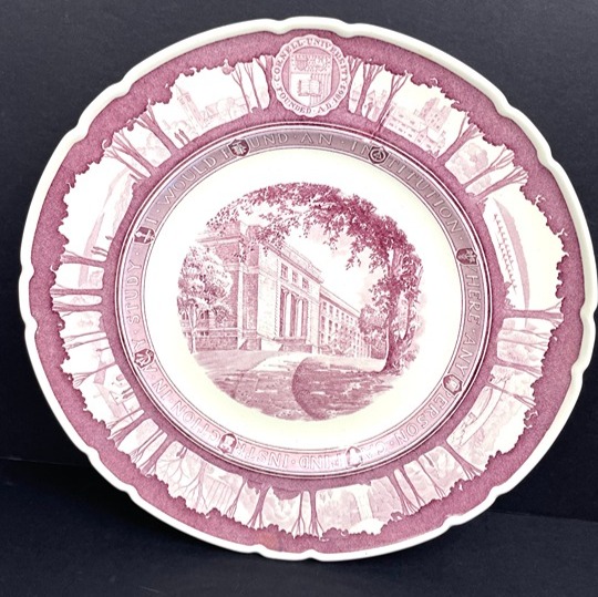 Wedgwood Of Etruria Cornell University Collector Baker Laboratory of Chemis 1933