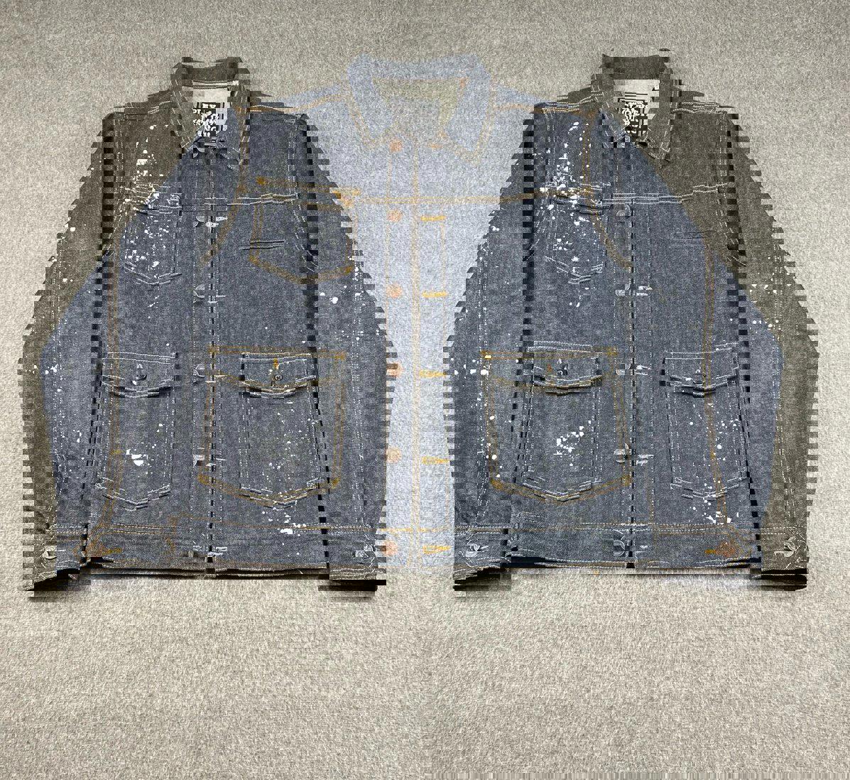 Play Cloths EST 1977 Jacket Our Gang Jeans Jacket Y2K Sz XL