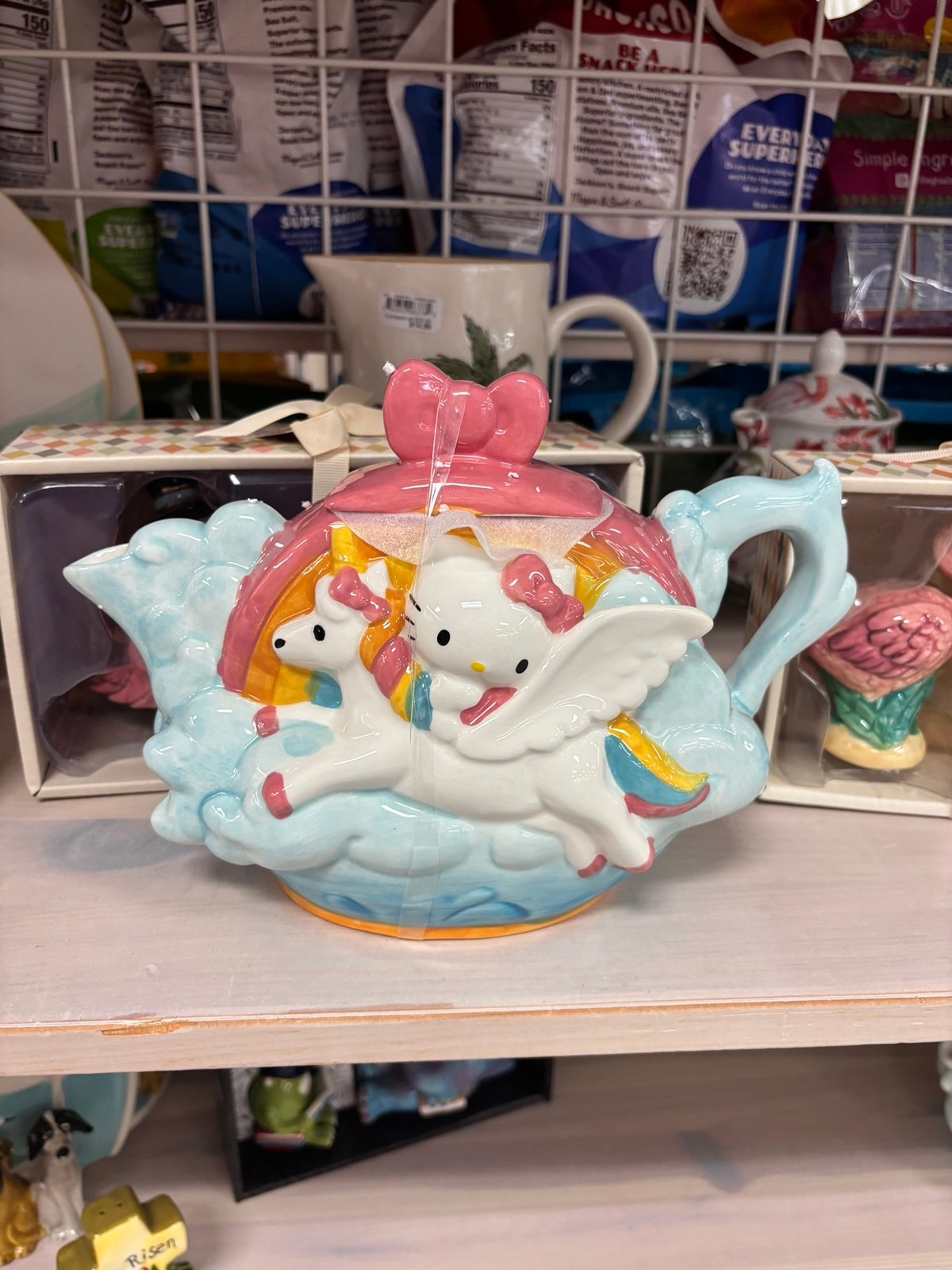 unicorn teapot hello kitty
