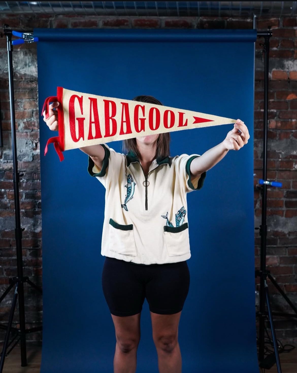 Gabagool pennant flag
