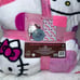 NWT Hello Kitty Multi Heart Valentines Blanket TWIN
