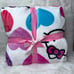 NWT Hello Kitty Multi Heart Valentines Blanket TWIN