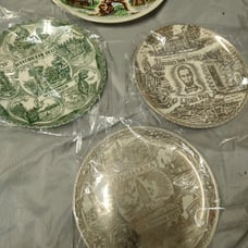 Vintage state plates varius sizes