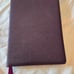 ESV Heirloom Single Column Legacy Bible comes in purple goatskin