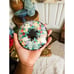 New Vtg Mikasa Maxima Festive Wreath Ceramic Porcelain Holiday Trinket Bowl
