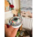New Vtg Mikasa Maxima Festive Wreath Ceramic Porcelain Holiday Trinket Bowl