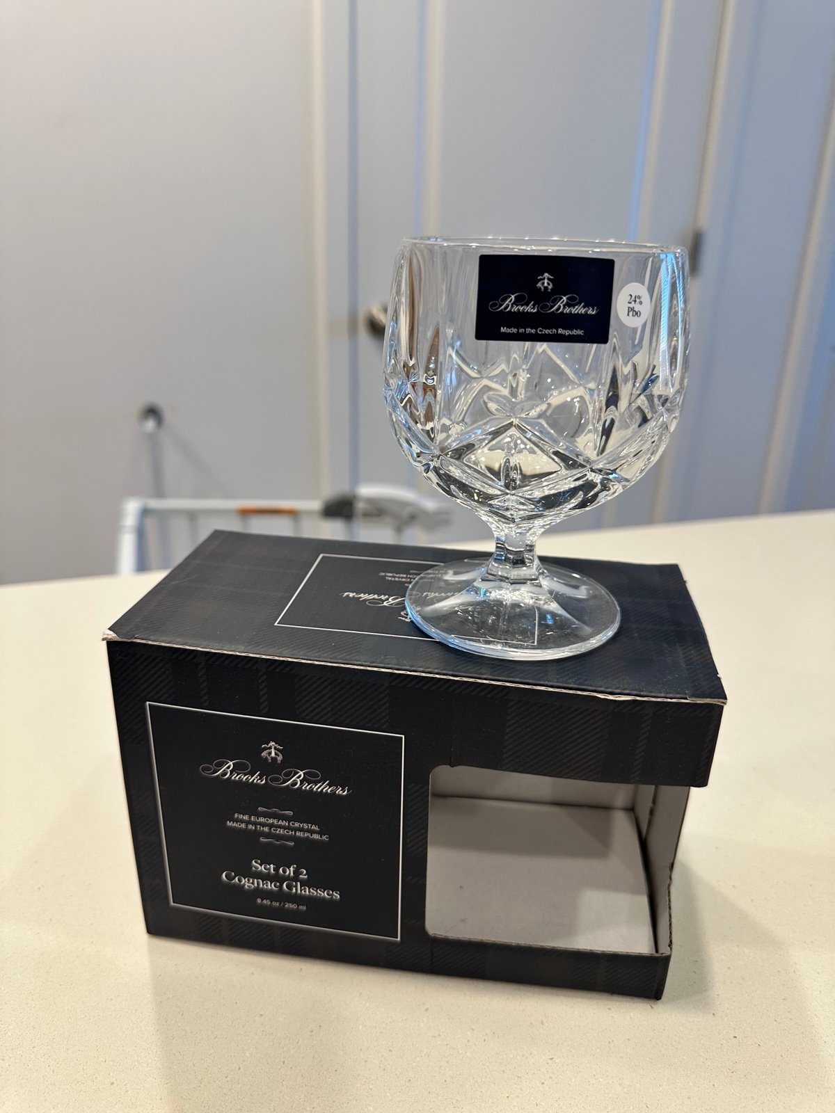 Brooks Brothers Cognac Glasses Set