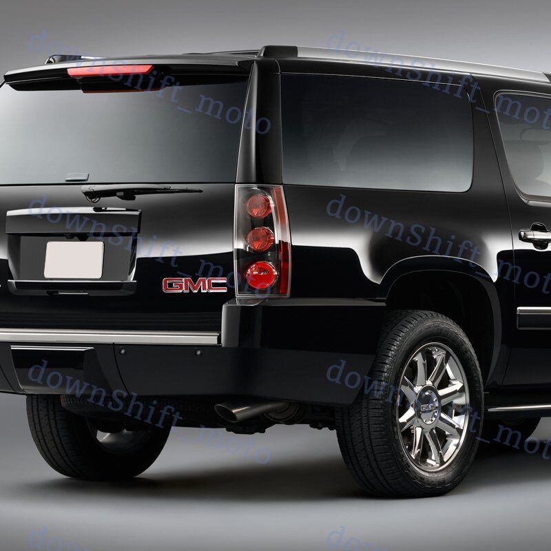 Red Carbon Fiber Rear Liftgate Emblem Badge For For 07-14 GMC Yukon / Yukon XL