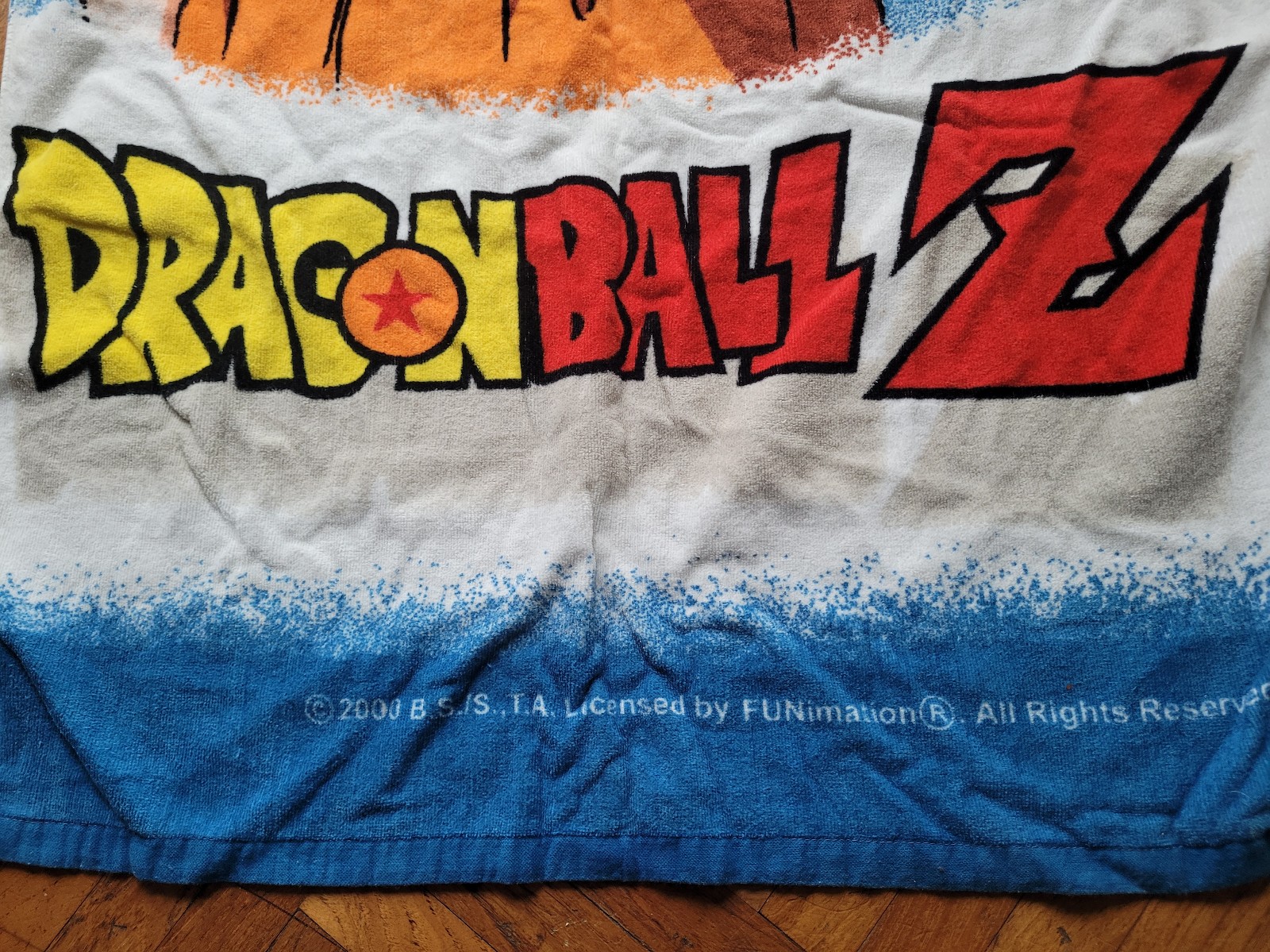 Beach towel vintage DragonBall Z