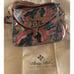 Patricia Nash Old World Traveler Patch Crossbody Saddlebag Handbag Buckle Strap