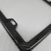 BRAND NEW UNIVERSAL 1PCS PORSCHE REAL CARBON FIBER LICENSE PLATE FRAME