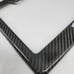 BRAND NEW UNIVERSAL 1PCS PORSCHE REAL CARBON FIBER LICENSE PLATE FRAME