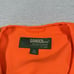 Gander Mountain Vest Mens XL Orange Fleece Hunting Pockets Full Zip Hi Vis