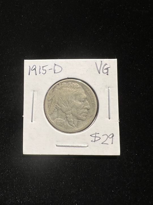 1915-D Buffalo Nickel