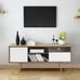 NEW Mid-Century Modern TV Stand for TVs up to 65 Inch with Storage Shelves
