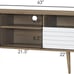 NEW Mid-Century Modern TV Stand for TVs up to 65 Inch with Storage Shelves