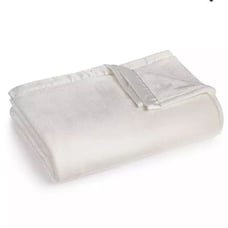 BERKSHIRE Classic Velvety Plush Blanket, Queen, White