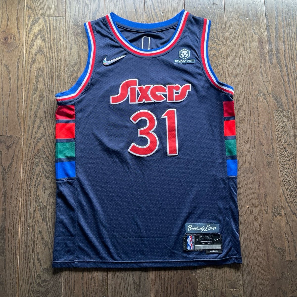 Vintage Philadelphia Sixers Jersey