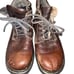 Dr. MARTENS Men's Shoes Brown Air Wair Leather 11410 Work Boots 7 Eyelets