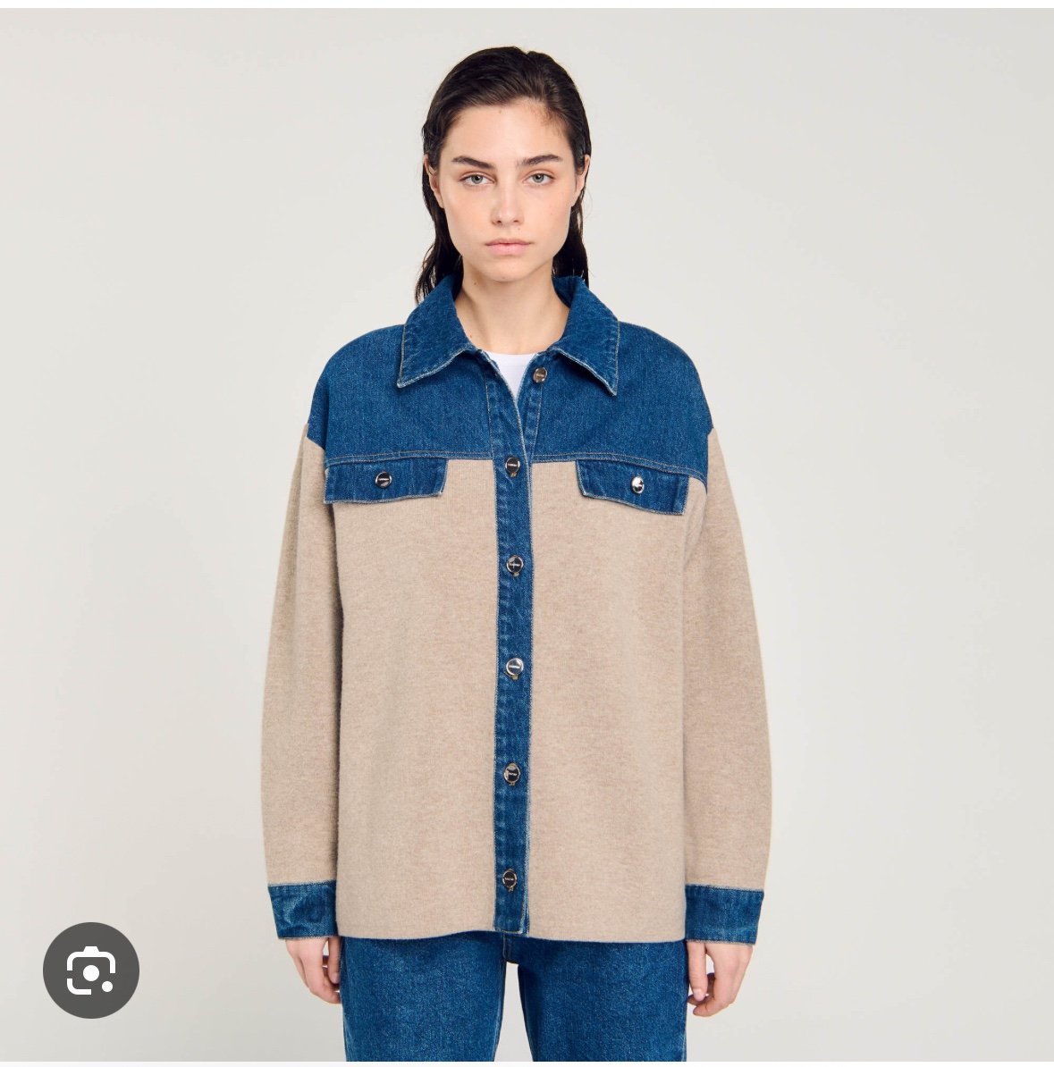 Sandro mix jacket NWT / open to offers