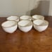 6 Antique Lenox Demitasse Porcelain Bowls + 30 Cups