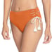 Robin Piccone women's Abi burnt orange ecru bikini bottoms size Small NEW 98