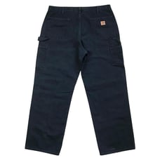 CARHARTT B11 PANTS 38 x 30 MENS BLUE CANVAS DUCK DUNGAREE FIT GRUNGE VINTAGE 90s