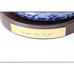 Vintage 10 Chinese Porcelain Blue & White Egg on Wooden Base Says How To Diet