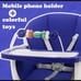 Baby high Chair 5in1 Children's high chair with table and roller adjustable fold
