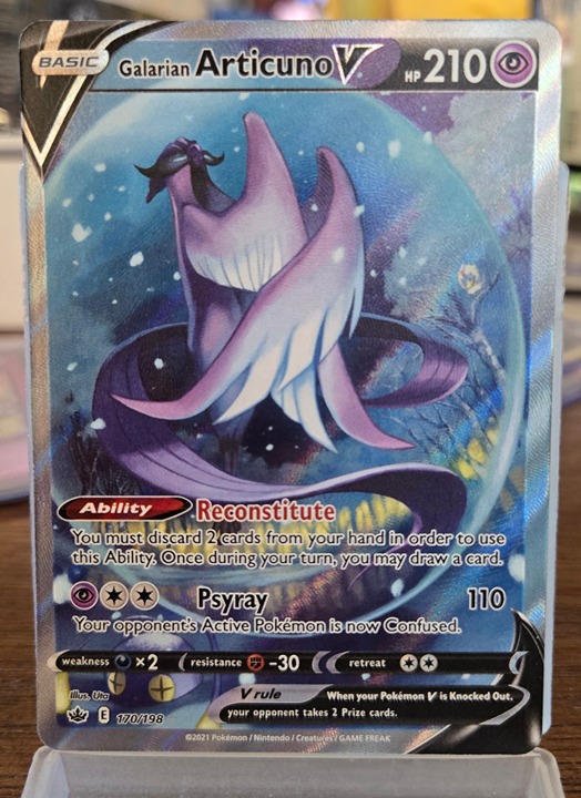 Pokemon TCG Galarian Articuno V 170/198