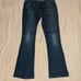True Religion JOEY SUPERT low rise flare jeans with flap pockets thick thread 27