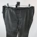 Leather King Black Leather Pants