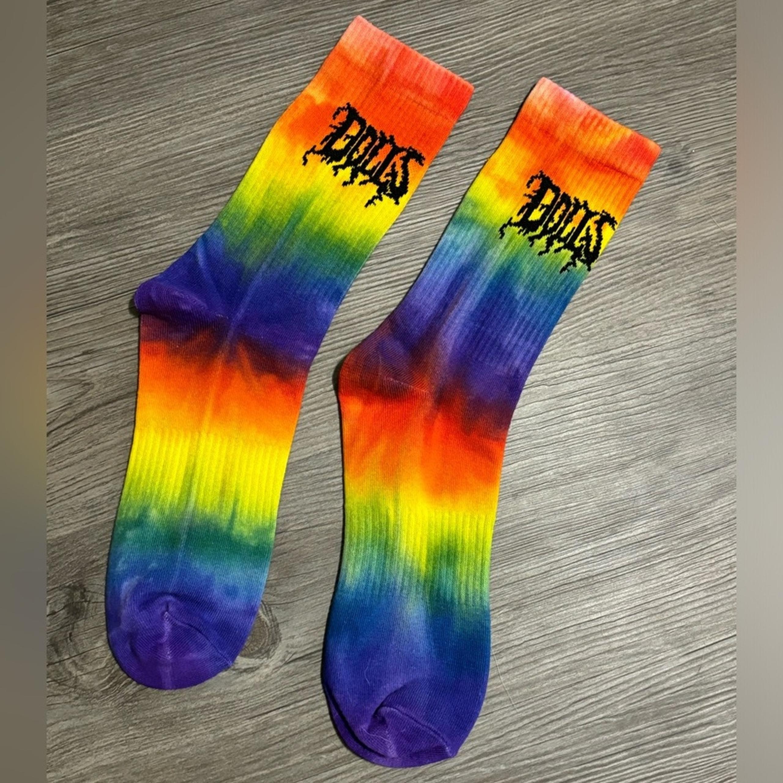 Dolls Kill Tie Dye Socks