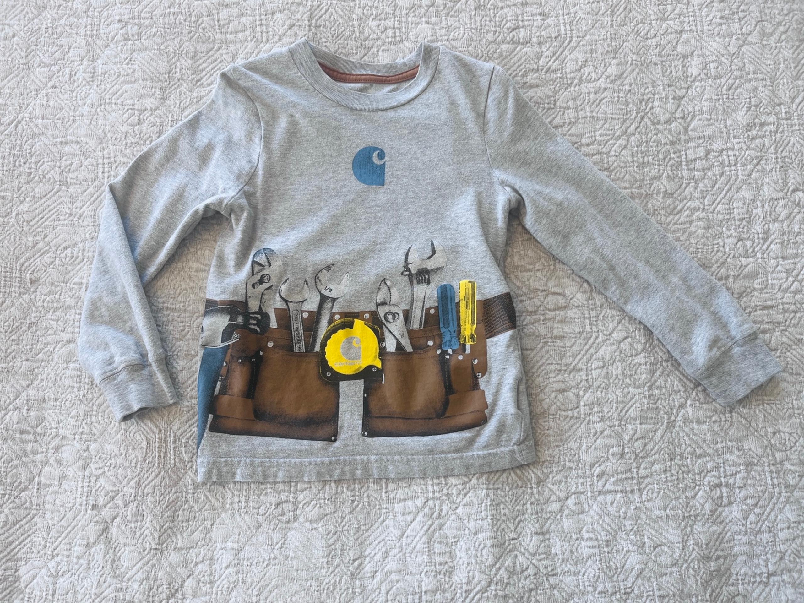 Carhartt toddler 3t toolbelt shirt